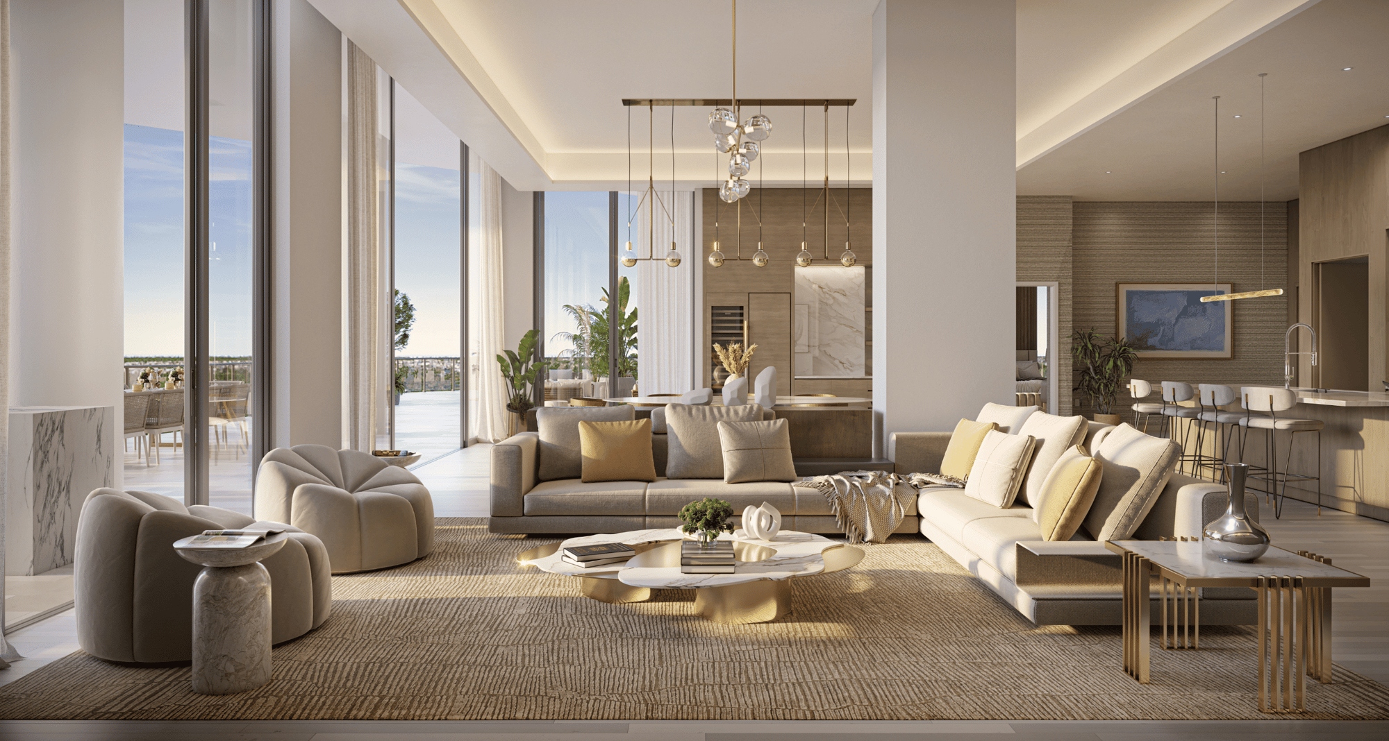 RCREB Penthouse Living Room