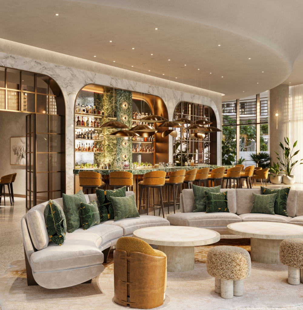 Rendering of Seating Area Resized