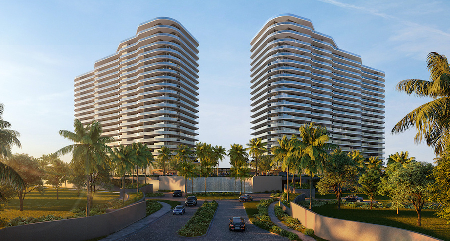 RCR Estero Bay Towers Entry rendering-1