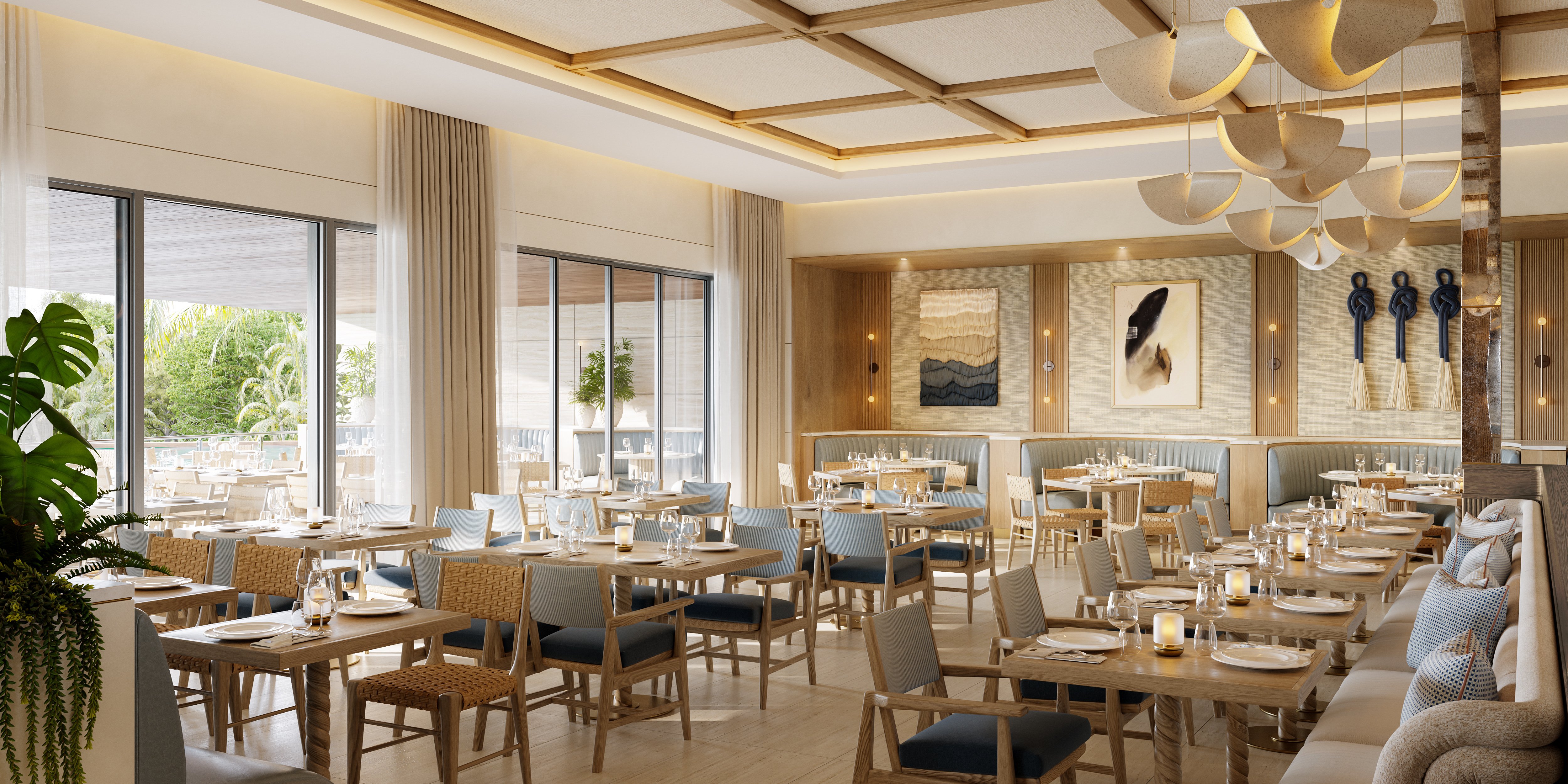 Bayview Restaurant_3D Rendering_Dining