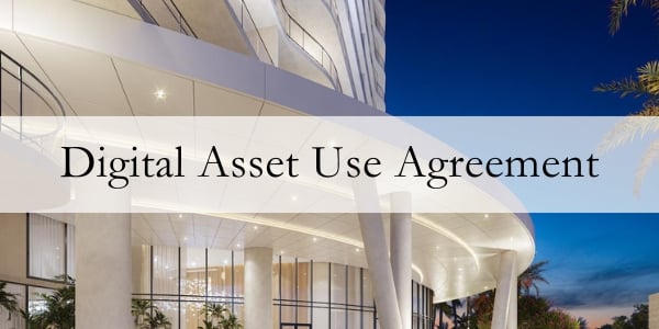 Digital Asset Use Agreement