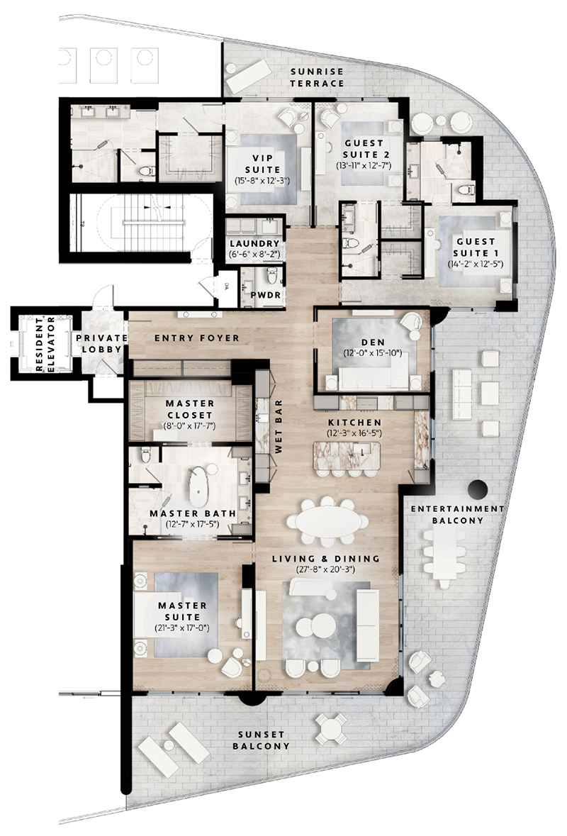 RCREB North Tower Website Floor Plans_Residence01