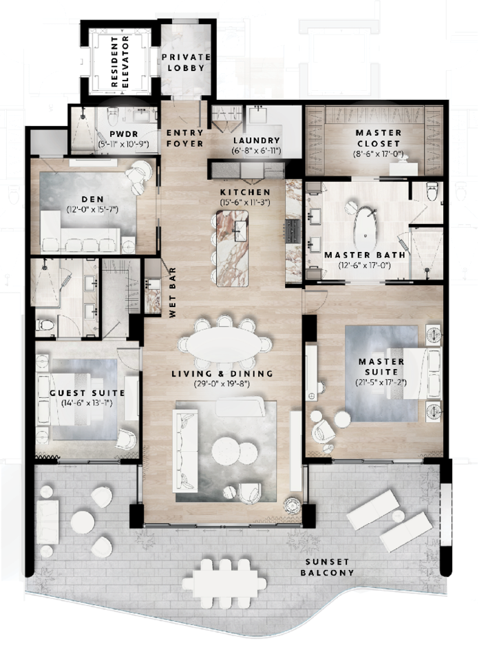 RCREB North Tower Website Floor Plans_Residence5