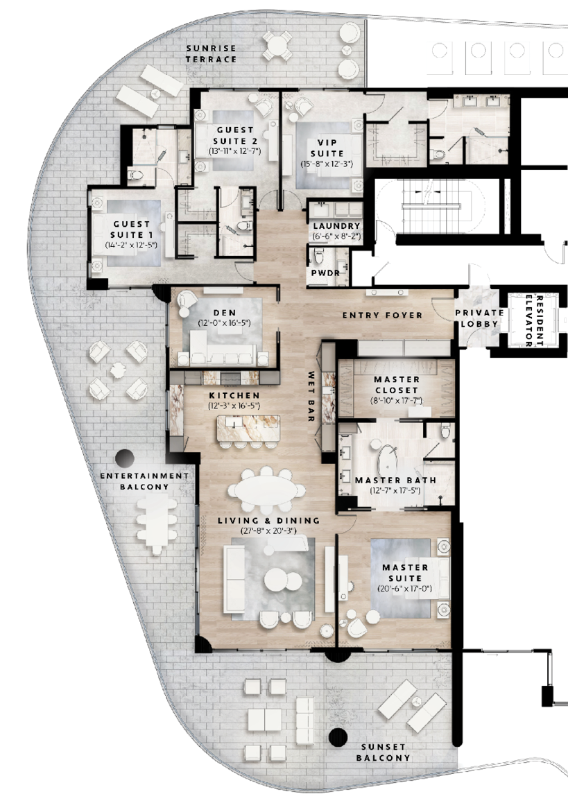 RCREB North Tower Website Floor Plans_Residence6