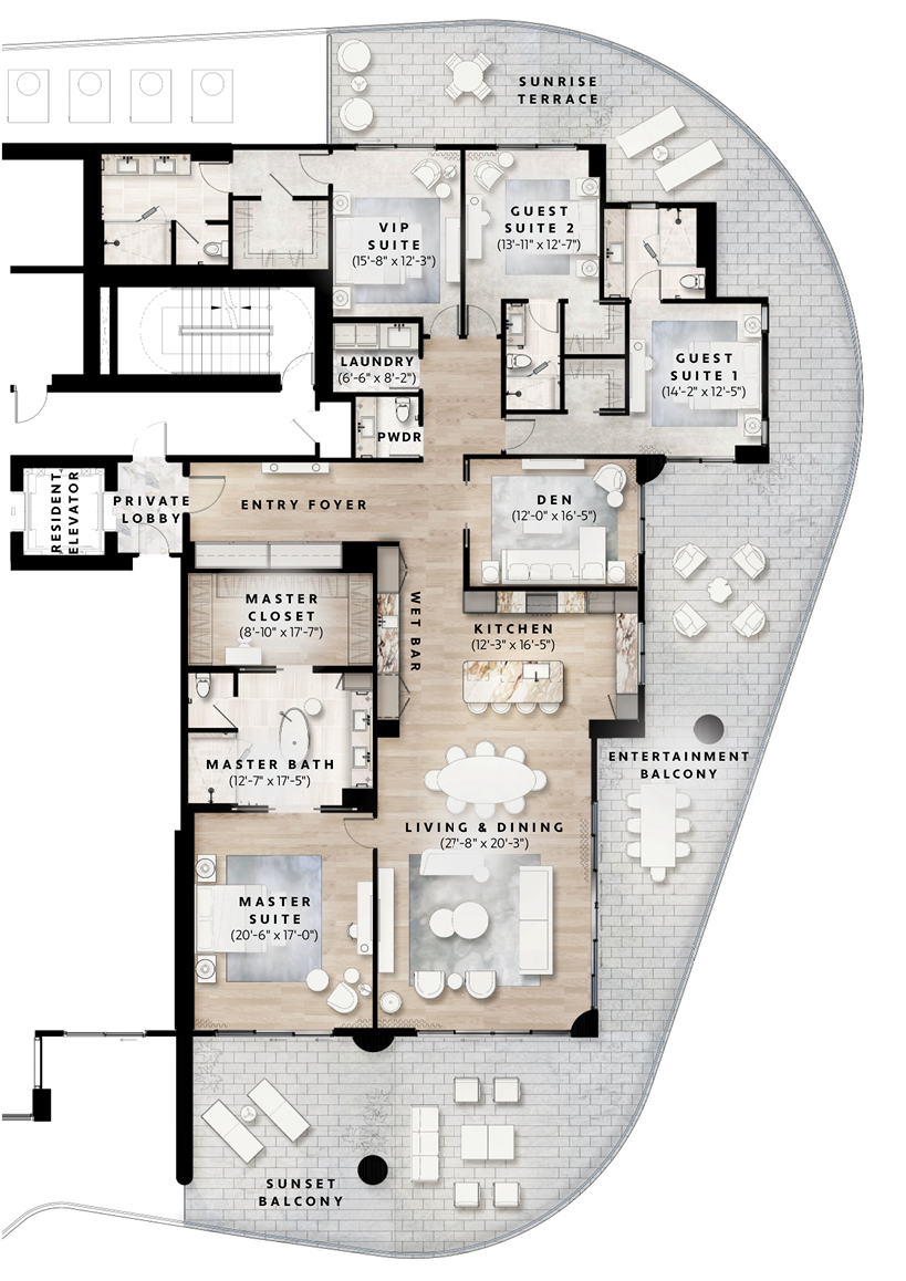 RCREB South Tower Website Floor Plans_Residence06
