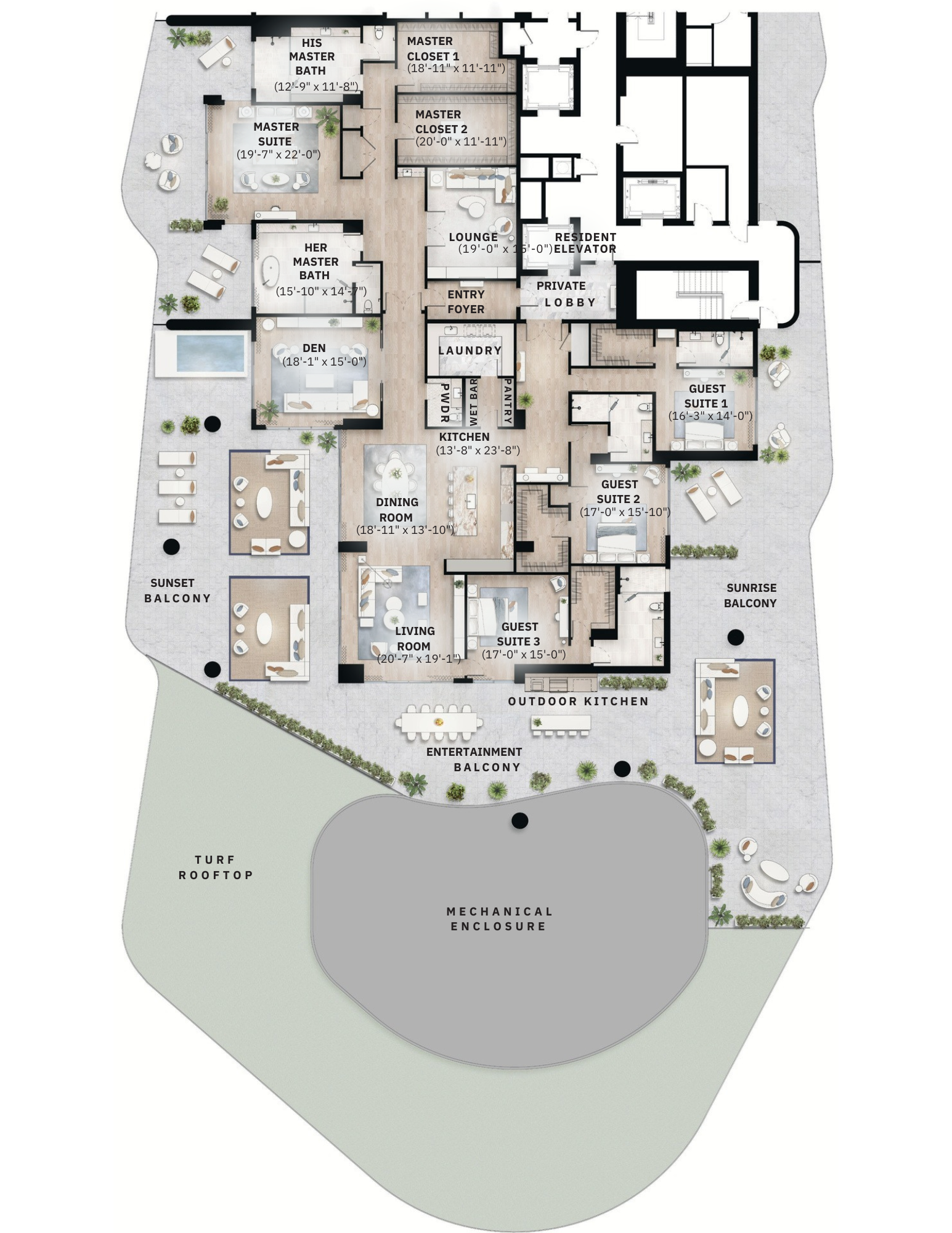 South Tower Penthouse 2 Bay View (1)